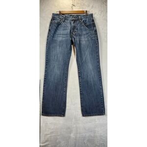 Lucky Brand Jeans Mens 36x32 Blue Wash Straight Leg Denim Casual Everyday